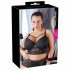 Cottelli Plus Size - Strap Lace Bra (Black)  - 90D