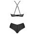 Passion Eco Kerria - spets bikini set (svart)