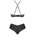 Passion Eco Kerria - spets bikini set (svart)