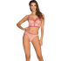 Obsessive Nudelia - bh set (natur-rosa) - S/M 