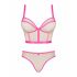 Obsessive Nudelia - bh set (natur-rosa) - S/M 