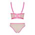 Obsessive Nudelia - bh set (natur-rosa) - S/M 