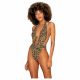 Obsessive Cancunella - djup urringad trikini - leopard (S-L)