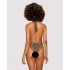 Obsessive Cancunella - djup urringad trikini - leopard (S-L)