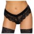 Cottelli Party - Kedjebrief i spets (svart) - XL