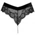 Cottelli Party - Kedjebrief i spets (svart) - XL