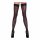 Cottelli Legwear - leopardmönstrade stay-ups (svart)