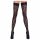 Cottelli Legwear - leopardmönstrade stay-ups (svart)