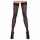 Cottelli Legwear - leopardmönstrade stay-ups (svart) - 4