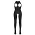 NO:XQSE - öppen halterneck bodysuit - svart (S-L)