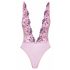 Kyssbar - broderad bodysuit (rosa)