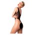 Noir - transparent bodysuit (svart) - M