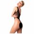 Noir - transparent bodysuit (svart) - M