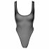 Noir - transparent bodysuit (svart) - M