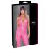 Cottelli Party - jumpsuit med djup rygg (rosa)