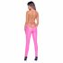 Cottelli Party - jumpsuit med djup rygg (rosa) - M