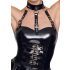 Black Level - body med halsband (svart) - L