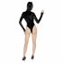 Black Velvet - Long Sleeve Batwoman Bodysuit (Black)  - M