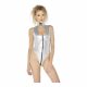 Black Level - halterneck body (silver) - M