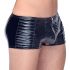 Black Level - ribbad knäppbar herrshorts (svart) - M