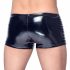 Black Level - ribbad knäppbar herrshorts (svart) - M