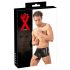 LATEX - boxerkalsonger med penisfodral (svart) - L/XL