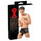 LATEX - boxerkalsonger med penisfodral (svart) - L/XL