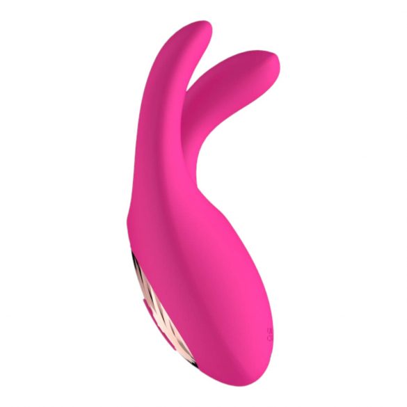 Mrow - uppladdningsbar 3-grenad klitorisstimulerande vibrator (rosa)