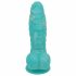 OgazR Havsorm – Sugpropp Dildo, 17 cm (blå-vit)