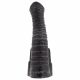 AnimHole Djumbo - elefantsnabel dildo - 18cm (svart)