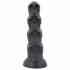 Toppedmonster - skalle dildo - 22 cm (svart)