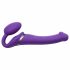 Strap-on-me M - trådlös strap on vibrator (lila)