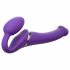 Strap-on-me M - trådlös strap on vibrator (lila)