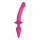 Strap-on-me Switch Semi-Realistic L - 2-in-1 Silicone Dildo (Pink) 