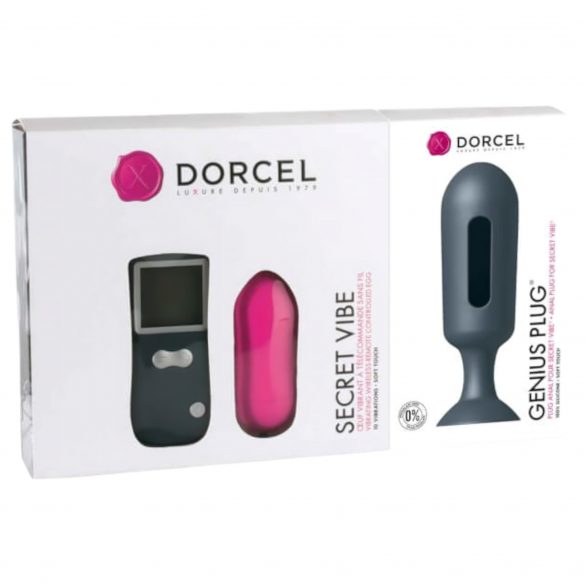 Dorcel Secret Vibe - radiostyrd vibrator ägg set (2 delar)