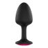 Dorcel Geisha Plug Rubin M - pink analsmycke (svart)