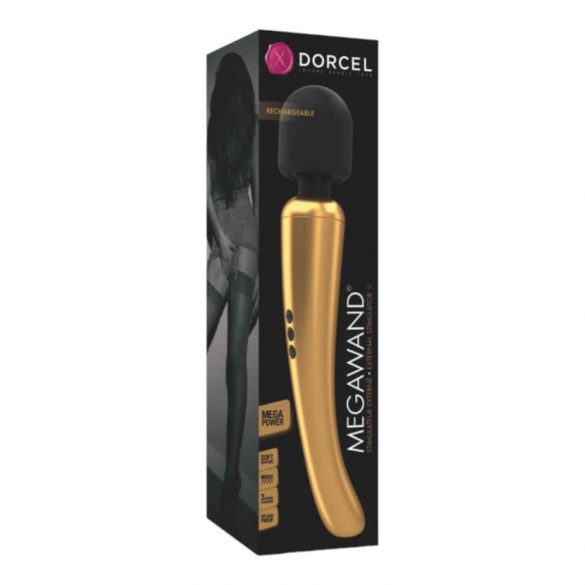 Dorcel Megawand - uppladdningsbar massagevibrator (guld)