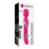 Dorcel Dual Orgasms - uppladdningsbar, 2i1 massagerande vibrator (rosa)