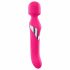 Dorcel Dual Orgasms - uppladdningsbar, 2i1 massagerande vibrator (rosa)