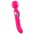 Dorcel Dual Orgasms - uppladdningsbar, 2i1 massagerande vibrator (rosa)