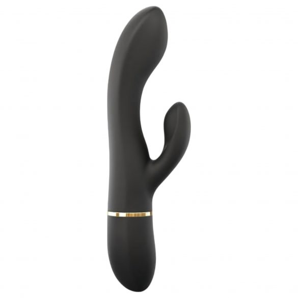 Dorcel Glam Rabbit - uppladdningsbar vibrator med klitorisarm (svart)