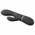 Dorcel Glam Rabbit - uppladdningsbar vibrator med klitorisarm (svart)