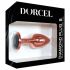 Dorcel Diamond Plug S - liten analplugg i aluminium (roséguld)