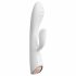 Dorcel Flexi Rabbit - värmande klitorisstimulator med vibrator (vit)