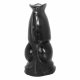 AnimHole Varg - dildo - 21cm (svart)