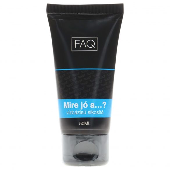 / FAQ - Vad är det för...? vattenbaserat glidmedel (50 ml)