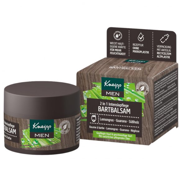 Kneipp MEN - 2-i-1 Intensiv skäggvårdsbalsam (50ml)