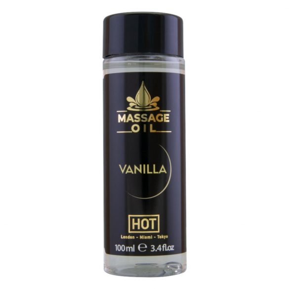 HOT hudvårdande massageolja - vanilj (100ml)