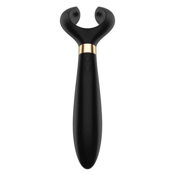 Satisfyer Endless Fun - Uppladdningsbar, vattentät parvibrator (svart)