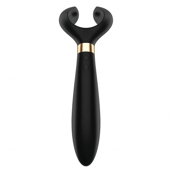 Satisfyer Endless Fun - Uppladdningsbar, vattentät parvibrator (svart)